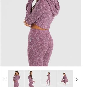 ISO Gymshark dark plum hoodie size medium!!